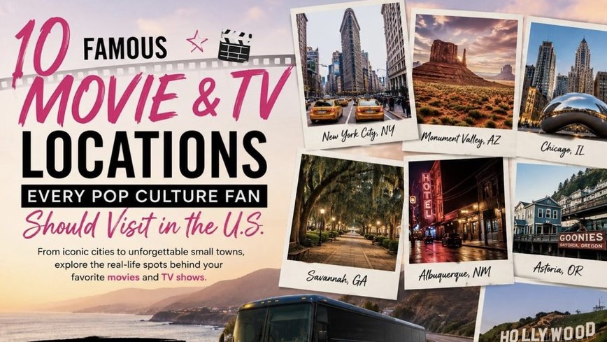 10 Must-See Movie & TV Locations Every Pop Culture Aficionado Needs to Visit in the U.S.