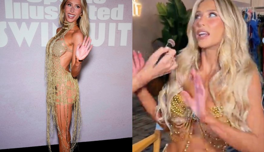 Alix Earle's Sparkling Debut: A Crystal Bikini Moment at SI Swim Week