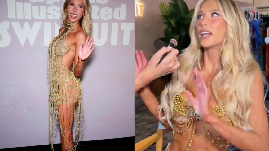 Alix Earle's Sparkling Debut: A Crystal Bikini Moment at SI Swim Week