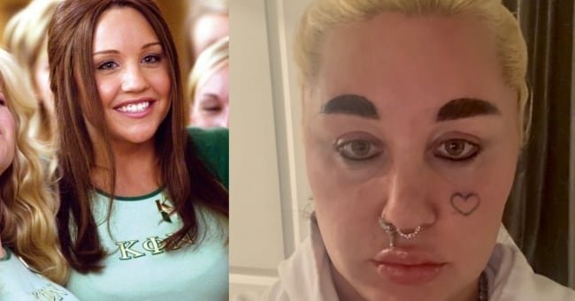 Amanda Bynes Stuns with Bold Blue Brows Amid Mental Health Journey