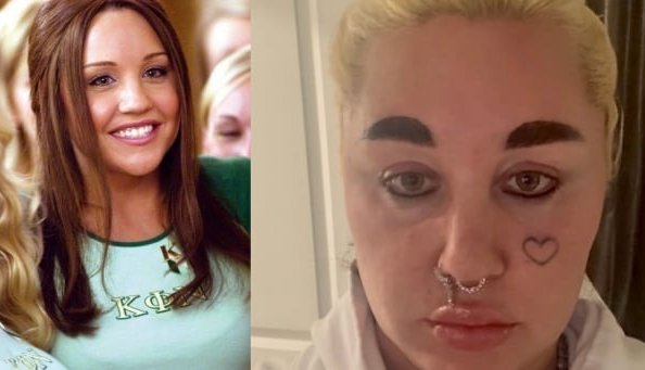 Amanda Bynes Stuns with Bold Blue Brows Amid Mental Health Journey