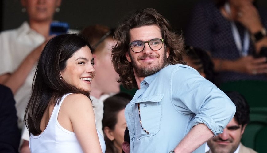 Andrew Garfield & Monica Barbaro Heat Up Wimbledon Again!