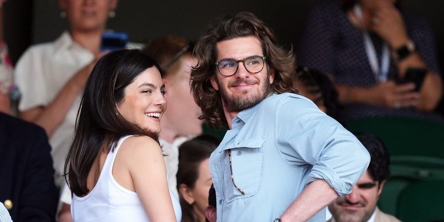Andrew Garfield & Monica Barbaro Heat Up Wimbledon Again!