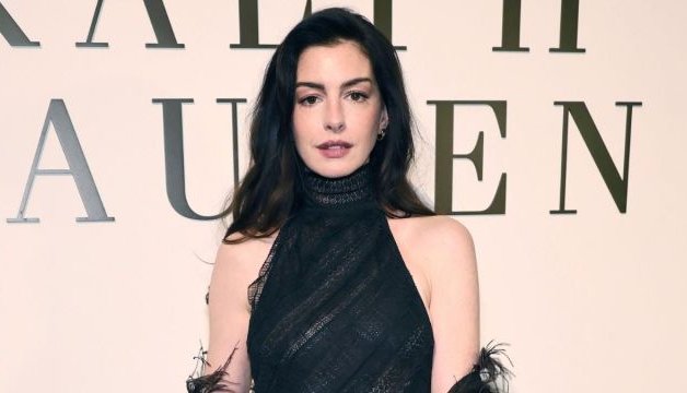 Anne Hathaway Steals the Spotlight in Sheer Elegance at NYFW