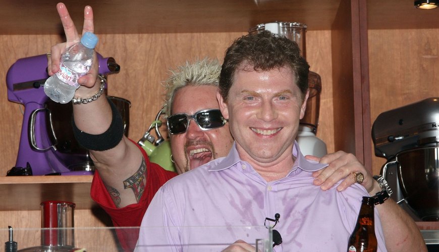 Bobby Flay's Hilarious Take on Guy Fieri's Flashy Style