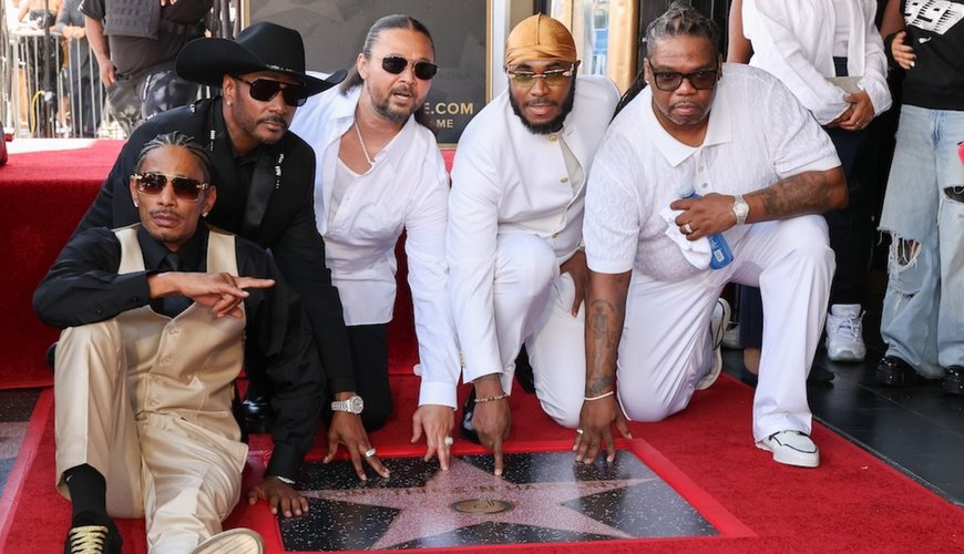 Bone Thugs-N-Harmony Shine Bright on Hollywood Walk of Fame