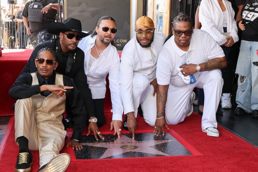 Bone Thugs-N-Harmony Shine Bright on Hollywood Walk of Fame