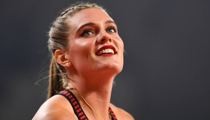 Alysha Newman Swaps the Vault for the Catwalk After Athletic Ban