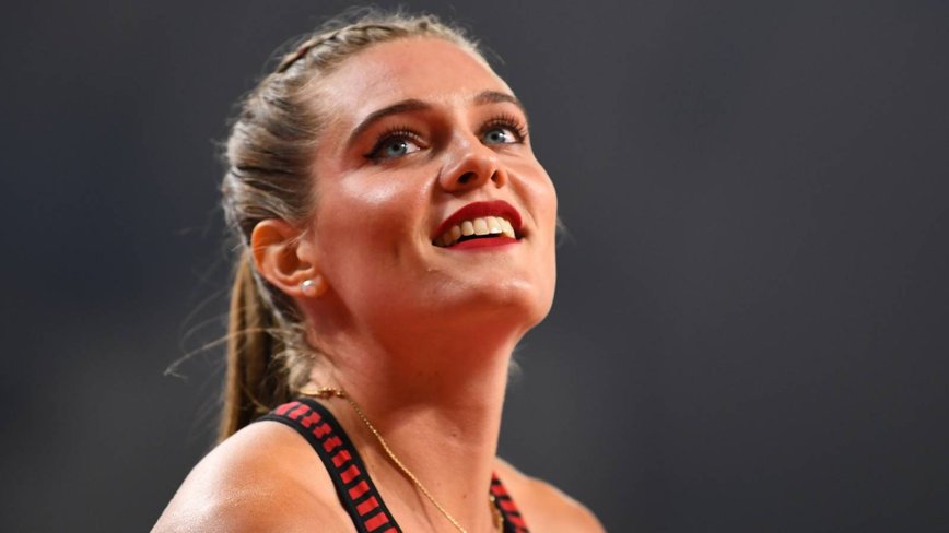 Alysha Newman Swaps the Vault for the Catwalk After Athletic Ban