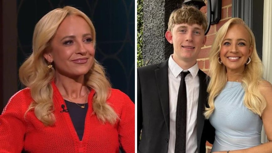 Carrie Bickmore Embarrassed by Son's 'Nude' Call-Out on TV's Hottest New Show