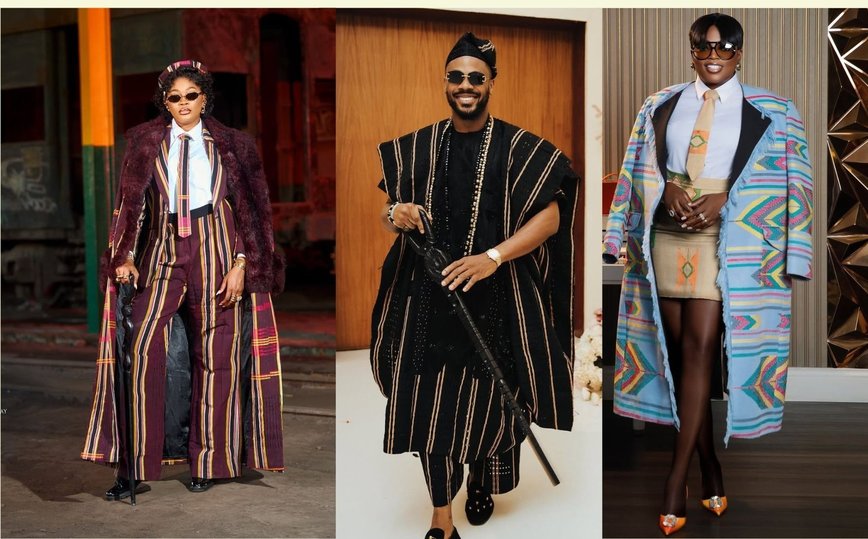 Nigerian Celebs Set 2025 Ablaze with Bold Fashion Statements