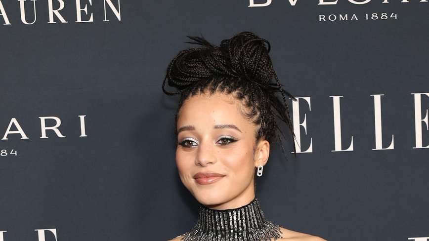 Chase Infiniti Stuns in Silver at ELLE’s 2025 Women in Hollywood Gala