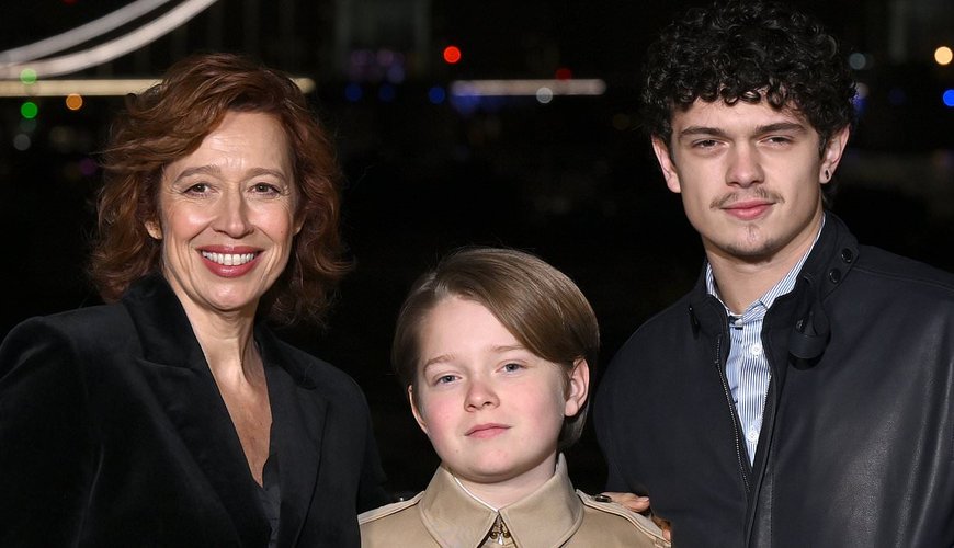 Katy Cavanagh Shines with Her Rising Hollywood Sons at Burberry's LFW Show