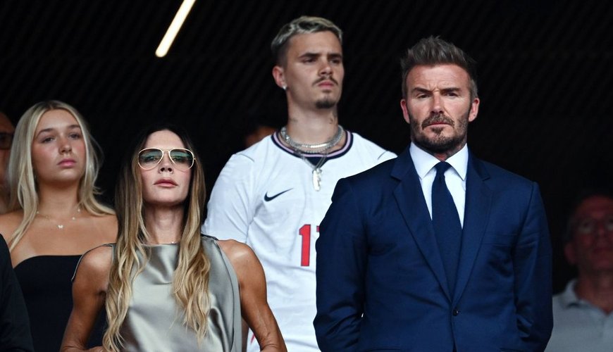 David Beckham's Fiery Anthem Moment with Victoria Shakes Social Media