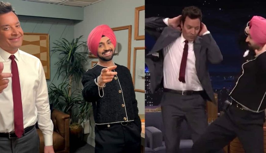 Diljit Dosanjh Makes a Splash Again on The Tonight Show with Jimmy Fallon