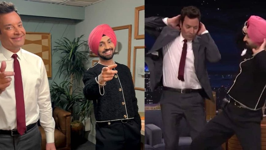 Diljit Dosanjh Makes a Splash Again on The Tonight Show with Jimmy Fallon