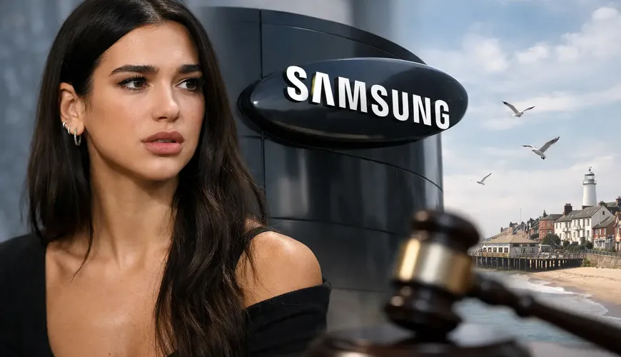 Dua Lipa vs. Samsung: Legal Drama Hits the Streets of Lowestoft