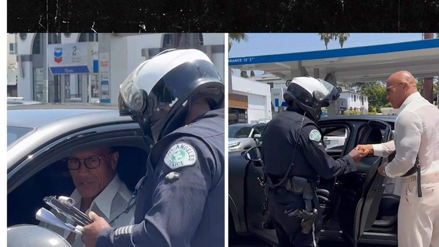The Rock's Traffic Drama: Pulled Over in Hollywood After A-List Ceremony