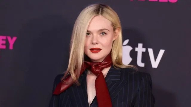 Elle Fanning Rocks Tassel Cone Bra in Daring New Role