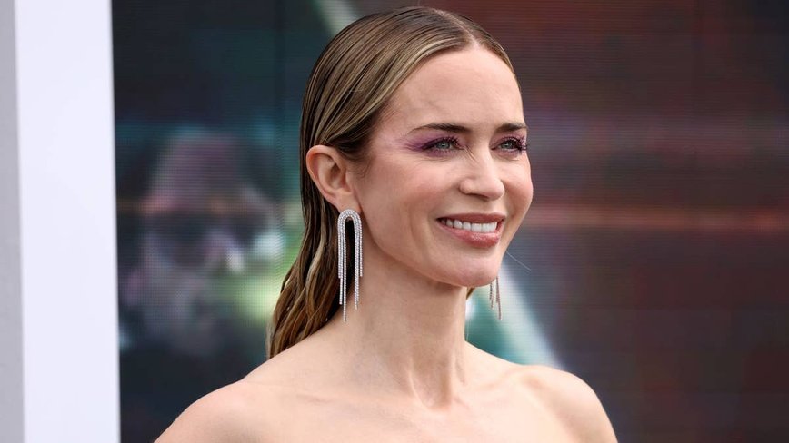 Emily Blunt Dazzles in Lilac at Star-Studded London Premiere