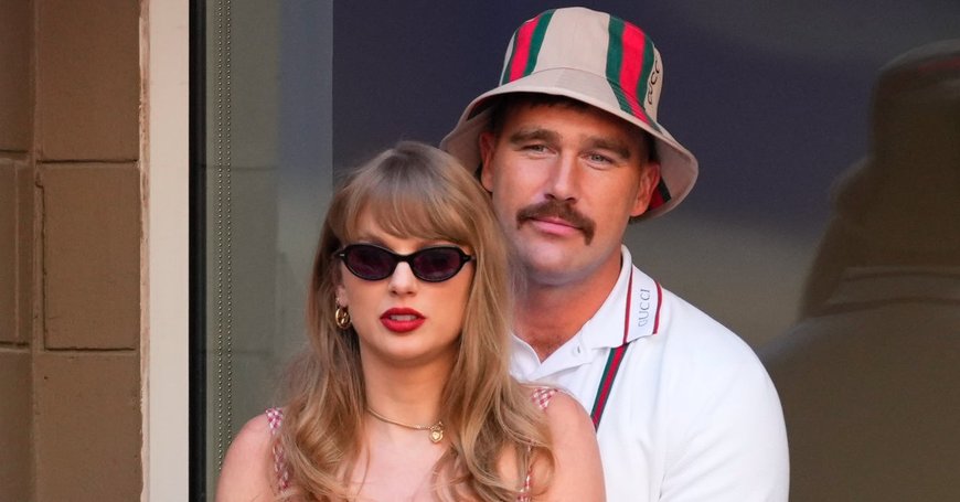 Taylor Swift and Travis Kelce