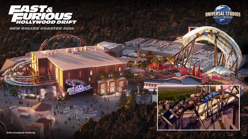 Hollywood's Wild Ride: Fast & Furious Coaster Set to Drop in Summer 2026