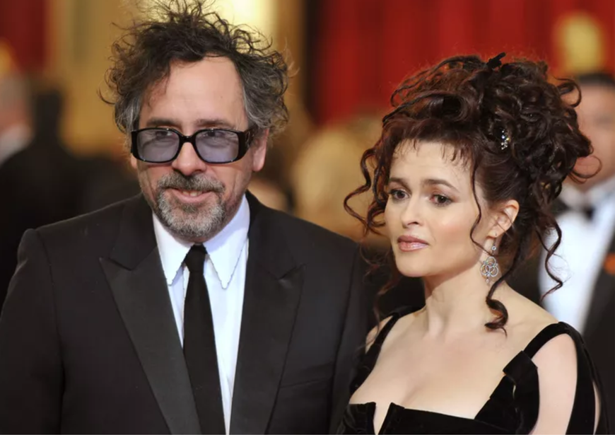 Helena Bonham Carter and Tim Burton