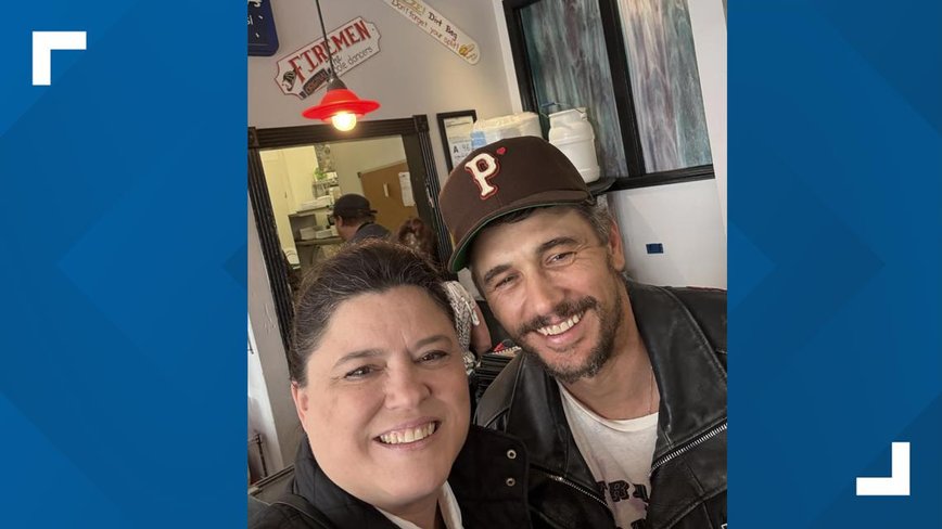James Franco Makes a Surprise Visit to Graham – What's He Up To?