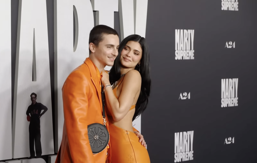 Kylie Jenner and Timothée Chalamet