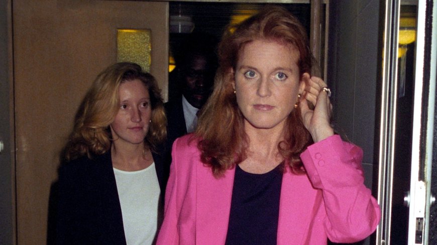 Jane Andrews and Sarah Ferguson