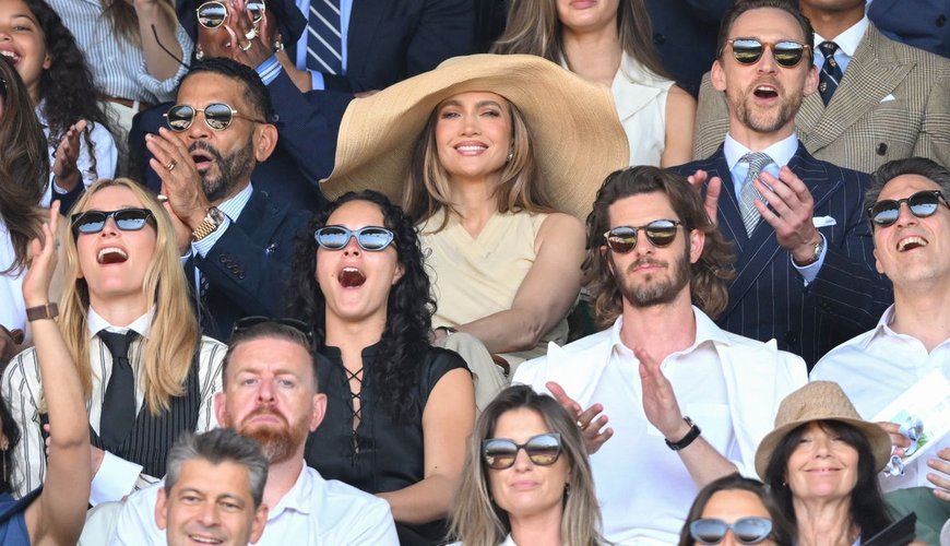 Jennifer Lopez Steals the Spotlight at Wimbledon with Effortless Style