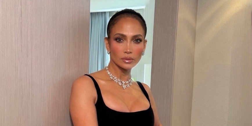 Jennifer Lopez Stuns in Black at Taylor Swift’s Star-Studded Wedding Night