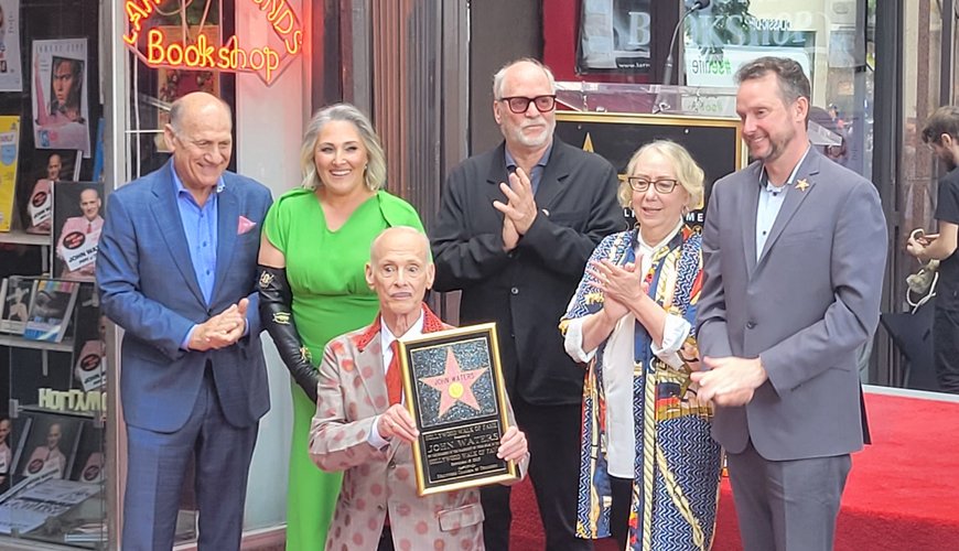 Horror Legends Unite: John Waters and Robert Englund Share the Walk of Fame Magic