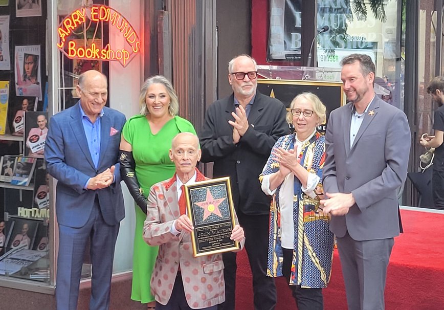 Horror Legends Unite: John Waters and Robert Englund Share the Walk of Fame Magic