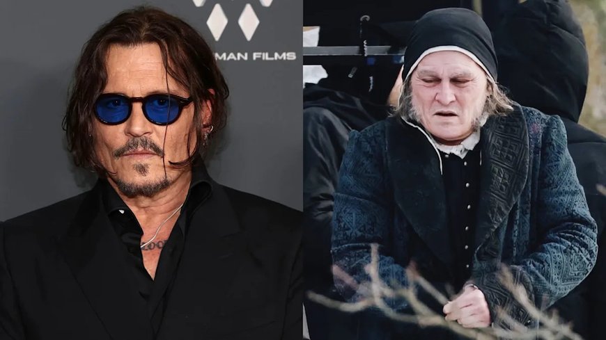 Johnny Depp Looks Unrecognizable on Set of A Christmas Carol