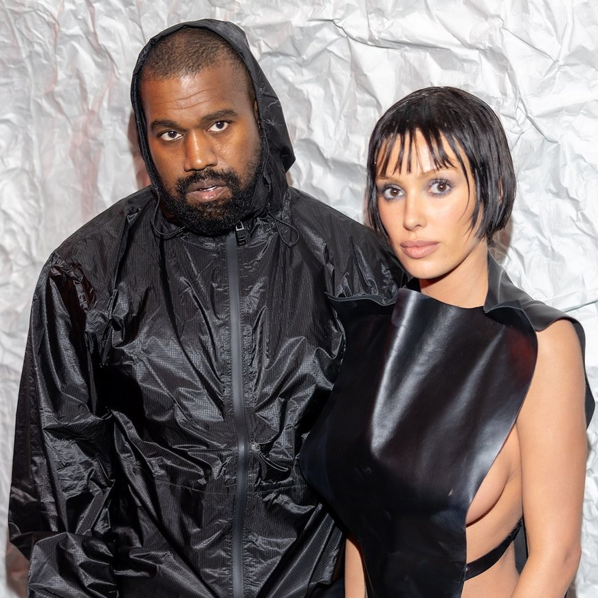 Kanye West and Bianca Censori
