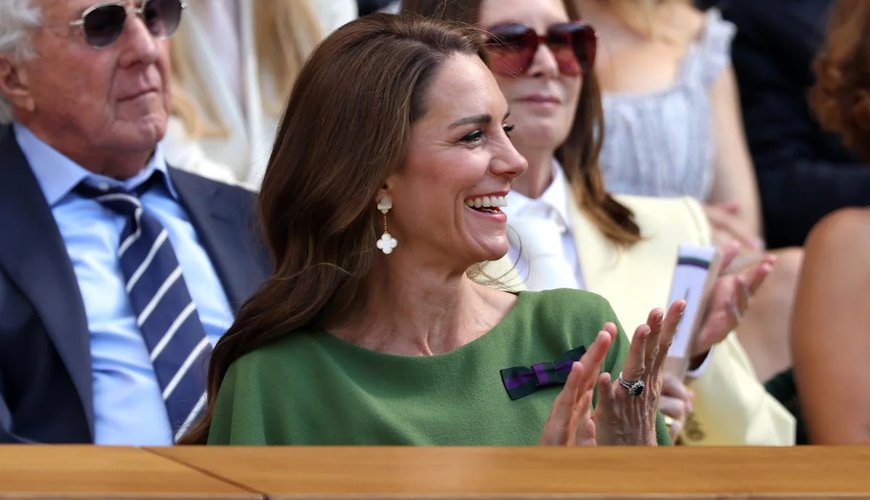 Kate Middleton's Iconic Van Cleef Earrings Steal the Wimbledon Spotlight
