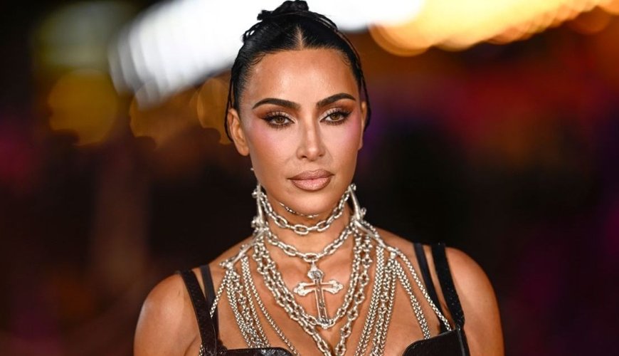 Kim Kardashian's Red Hot Look Turns Heads in Malibu