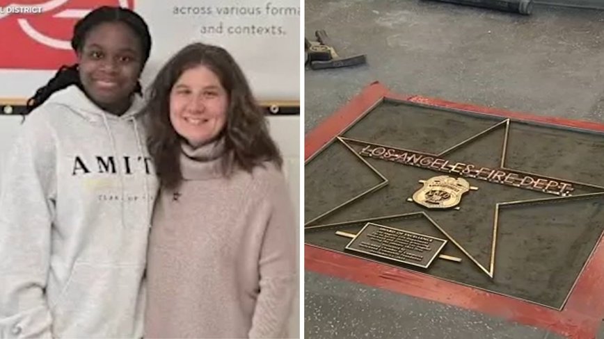 Hollywood's Heroic Honor: LA Firefighters Earn Walk of Fame Star from a Kid's Game-Changing Letter