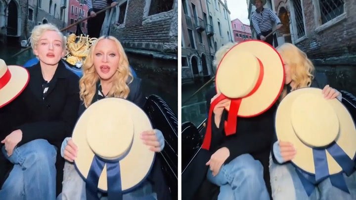 Madonna Turns Back Time with Julia Garner in 'Like A Virgin' Venice Throwback