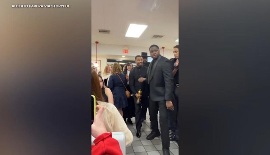 Michael B. Jordan's Epic Oscar Win Leads to Hollywood In-N-Out Celebration