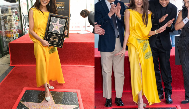 Michelle Yeoh's Star Shines Bright on the Hollywood Walk of Fame – A Global Icon's Epic Milestone