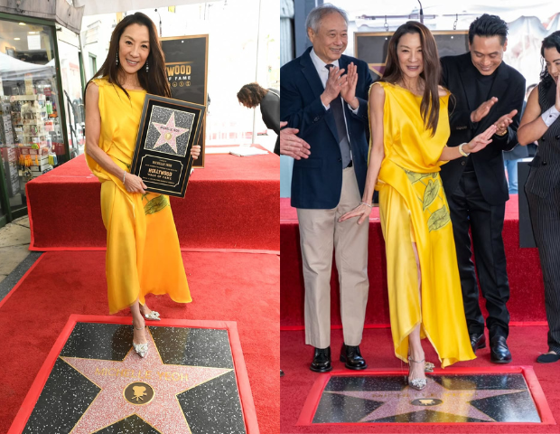 Michelle Yeoh's Star Shines Bright on the Hollywood Walk of Fame – A Global Icon's Epic Milestone