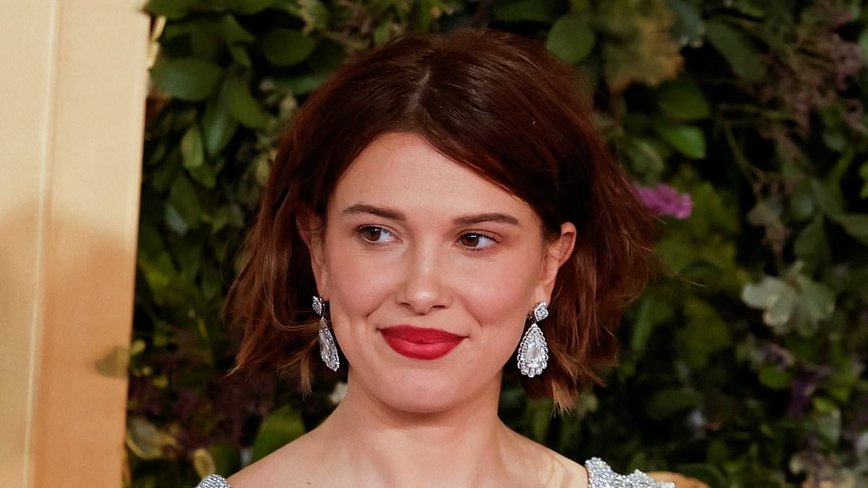 Millie Bobby Brown's Stunning Red Carpet Transformation: A Hollywood Throwback at the Joy Awards