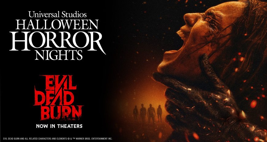 Evil Dead Burn Blazes Into Universal’s Halloween Horror Nights in Orlando & Hollywood