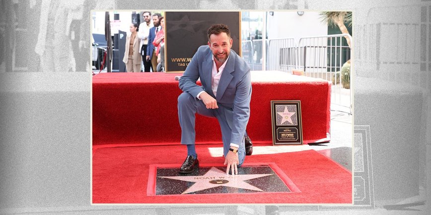 Noah Wyle Shines at the Hollywood Walk of Fame in Todd Snyder Elegance