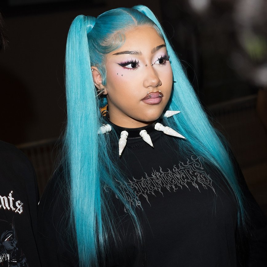 North West Dazzles Paris Fashion Week with Edgy Lip Piercings