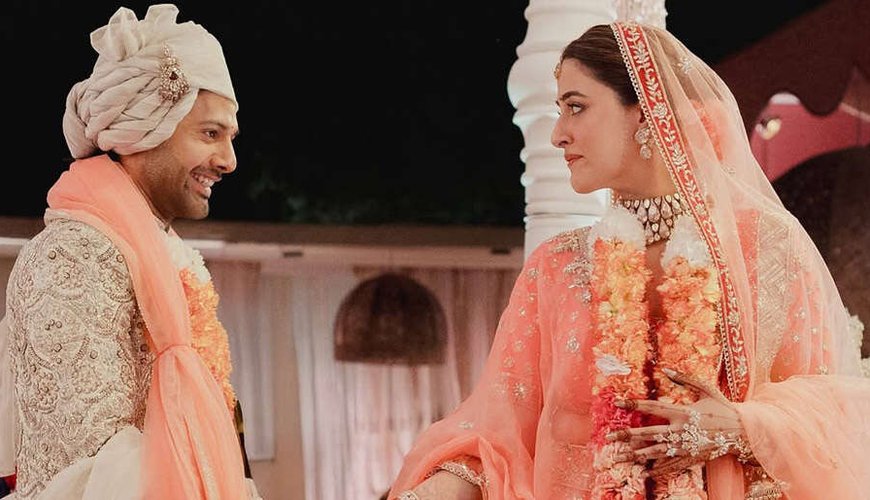 Nupur Sanon's Wedding Wardrobe: Bollywood Glam Meets Global Style Magic