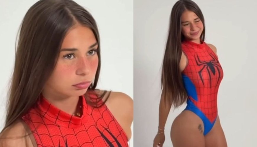 LA's OnlyFans Sensation Sophie Rain Spins Heads in Sultry Spider-Man Suit
