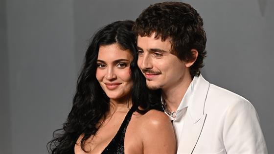 Kylie Jenner and Timothée Chalamet